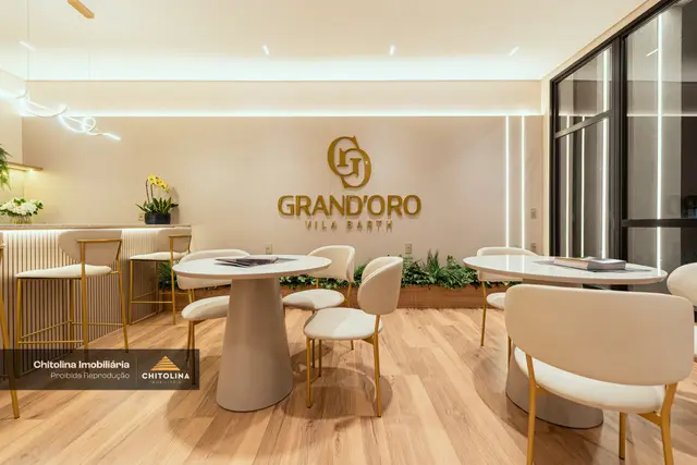 Plantão de vendas do Grand'Oro Vila Barth na Avenida João Barth, 981, Vila Barth